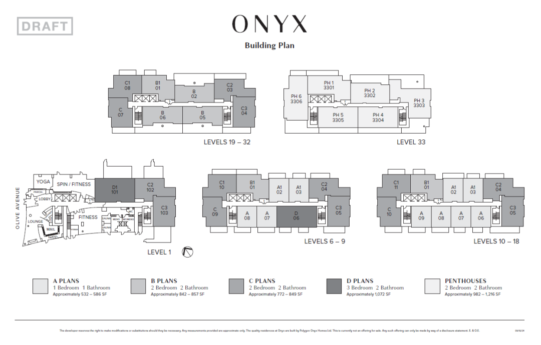 Polygon最新项目 本那比Metrotown核心区Onyx 呎价仅需00起